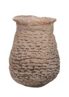 Anasazi Pottery  Mesa Verde Corrugated   5 5  D X 4  D  Unbroken  Unrestored 