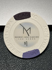  1 M Resort Poker Chip Las Vegas Nevada Casino Chip Gambling Token