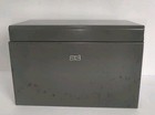 Vintage Hon Metal Card File Box 1968 Detroit Us Industrial Purchase Record A-z