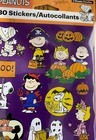 Peanuts Halloween Stickers Snoopy New Sealed 2 Sheets Free Ship