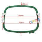 1set Embroidery Hoop    1 Frame 1 Ring  335mm 260mm- 355mm Wide  14   For Tajima