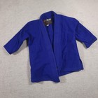 Fuji Bjj Jiu Jitsu Gi Kimono C00 Blue Youth Jacket Fuji Premium Cotton Blend Top