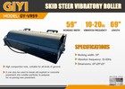 Giyi Gy-vr59 59  Skid Steer Vibratory Roller