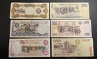 Venezuela 6 Note Lot - Banco Central De Venezuela - 1990s