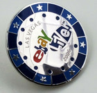 Ebay Live Las Vegas 2006 Pin Blue Poker Chip