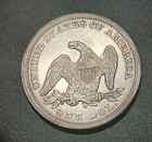 1859-o Seated Liberty Silver Dollar  1 - Scarce O Mint - Sharp Xf au Details