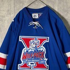 Reebok Ahl Hartford Wolf Pack 10th Anniversary Edition Jersey Rangers Blue