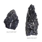 Fiscape 14-16 Inches Natural Seiryu Stone 2 Pcs Ultra Large Aquarium Rocks Fo   