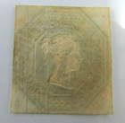 Rare 1847 Great Britain Sc  5 - One Shilling Queen Victoria - Used Stamp Cv 900