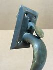 Reclaimed Vintage Antique Brass Bronze Thumb Latch Door Handle Escutcheons