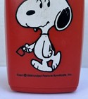 Snoopy Peanuts Red King Sealey 8 Oz Thermos With Stopper Vintage 1958