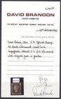 Sg V1 1840 1d Black Official Lettered Ii  A Pristine Very Lightly Mounted   