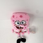 Ty Spongebob Pink Pants Beanie Babies Cancer Awareness Plush W  Tag Vtg  2006  B