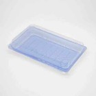 400sets St5-015 8 7 5 6 1 8 In Blue black sakura Pet Sushi Trays With Lids