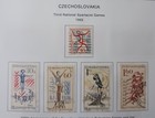 Czechoslovakia - 1965 - Lot Of Stamps On Album Page  - Used