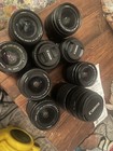 Lot Of 10 Camera Lenses