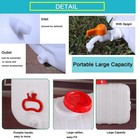 Large Plastic Water Storage Tank Camping Rv Truck Emergency 50l