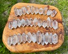 Double Terminated Clear Quartz Crystal Points  1 75 - 2 5   healing Crystals 