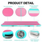 Inflatable Air Tumble Track Gymnastics Mat 6 6 10 13 16 20ft With Pump For Ho   