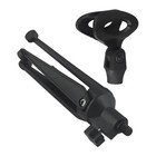 Microphone Desk Adjustable Stand Tripod Desk Top Clip Holder Foldable Table Mic
