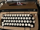 Vintage Smith-corona Galaxie Twelve   12   Typewriter W case Working Condition 