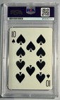Lars Ulrich Metallica Drummer Master Of Puppets Signed Auto Playing Card Psa Dna