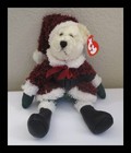 Ty Attic Treasures Santabear 9  Fully Jointed 2000 New