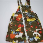 Vintage Liberty Hee Haw Denim Overalls Bibs Shorts Made In Usa 1970s Mint 4-5