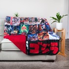 Godzilla Movie Poster Oversized Fleece Throw Blanket   76 X 54 Inches