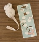 Bearington Bear Baby Collection Plush Bunny Pacifier Clip New