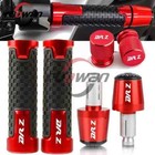 Cnc 7 8  22mm Handlebar Grips bar End cap Sets For Suzuki Drz Drz400s Drz400sm
