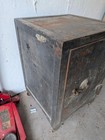 Antique Cast Iron Safe Heavy Steel Combination Vault Inner Drawers