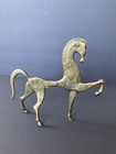 Vintage Greek Trojan Horse Figure Bronze Metal Geometric Era Revival Equestrian
