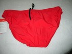 Speedo - Men s Swim Brief - Powerflex- 2  On The Hip - Bright Red - Size 38 Nwt