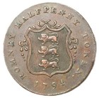 1794 Great Britain Kent Romney Conder Token Halfpenny D h 38