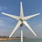 600w Wind Turbine With Controller 5 Blades 12v 24v 48v Wind Generator For Home