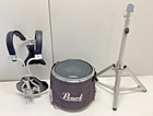 Pearl Carbonply Championship Marching Snare Drum With Harness  Stand  Cover