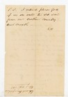 1868 Autograph Letter Signed Edward Humphris Cheltenham England Charlton Kings