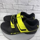 Giro Berm Men s Mountain Bike Shoes  Black citron Green Cover  Size 11