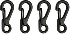 Stainless Steel Mini Carabiner Clips Small Snap Hook Keychain Buckle 4 Pack