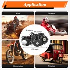 125cc 4 Stroke Atv Engine Motor 4-speed Semi Auto W reverse For Atv Quad Go Kart