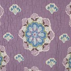 Pottery Barn Kids Brooklyn Crib Toddler Quilt Blanket Purple Mandala Floral