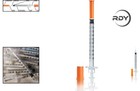 Bulk Pack Of 100 Sterile 1ml 31g Syringes With Thickened Barrel   Precise Scale