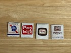 Pabst Pbr  Budweiser  Stag   Falstaff Beer 4 Matchbook Cover Ad Lot