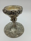 Godinger 20th Century Baroque Silver Plated Stand 3 1 2  Missing Crystal Votive
