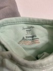 Swaddle Me Wrap Sleep Sack Swaddle Baby Lot 0-3 Months Zipper Adjustable Mint