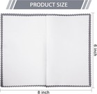 20 Pcs Silver Jewelry Polishing Cloths 6 X 8 Inches Jewelry Cleaning Cloth
