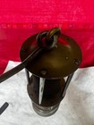 Vintage Antique Brass Safety Miners Lamp Lantern