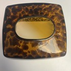 Labrazel Glass Tortoise Tissue Holder Luxury Bath Accessory