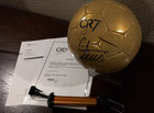 Cristiano Ronaldo Autographed Ball Exclusive Edition Whith A Support Displey  
